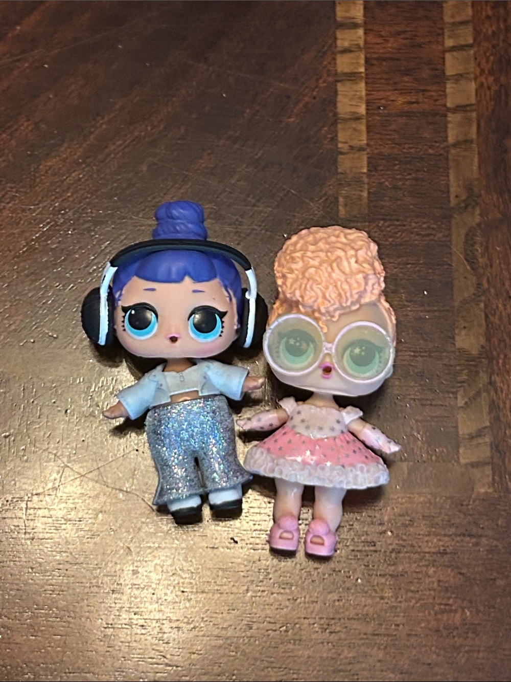L.O.L. Surprise! Blue-Haired Doll with Pink-Glasses Friend